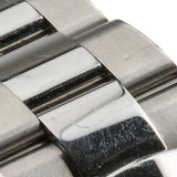 Close-up detail view of Rolex unisex watch