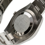 Front view of Rolex unisex watch