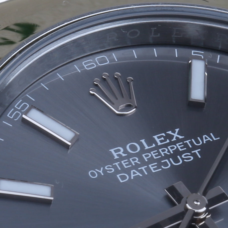 Full view of Rolex unisex watch