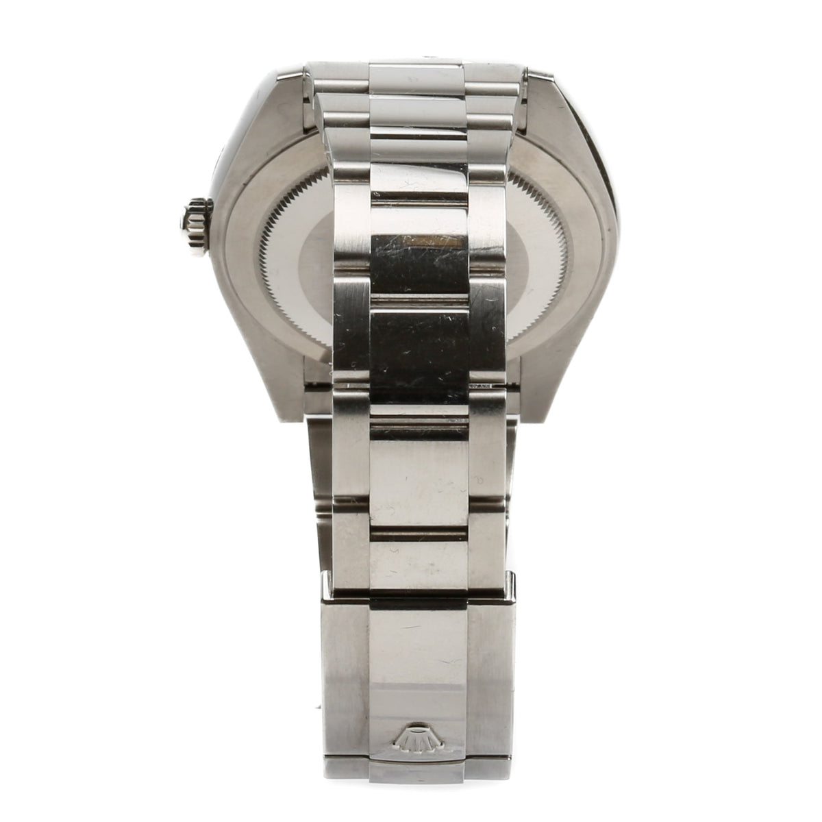 Front view of Rolex unisex watch