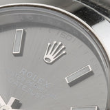 Close-up detail view of Rolex unisex watch