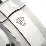 Side view of Rolex unisex watch
