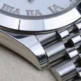 Close-up detail view of Rolex unisex watch