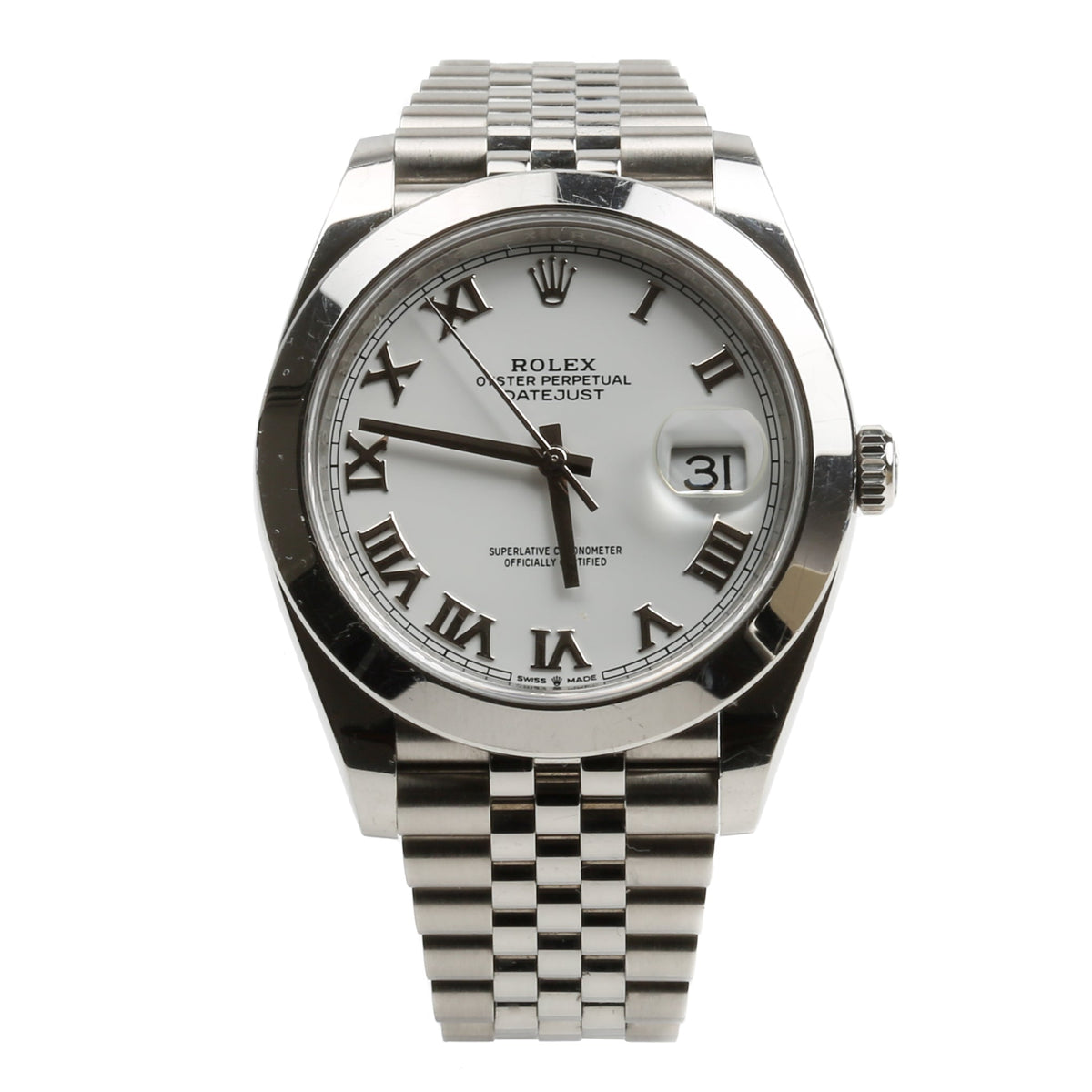 Full view of Rolex unisex watch