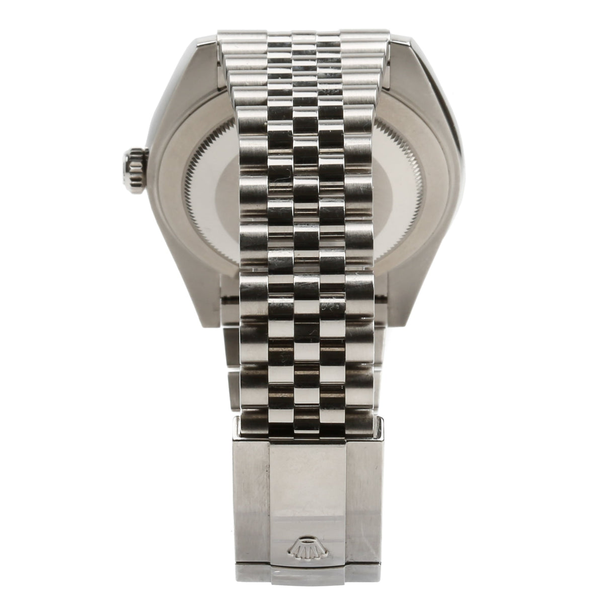 Front view of Rolex unisex watch