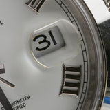 Side view of Rolex unisex watch