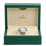 Front view of Rolex unisex watch