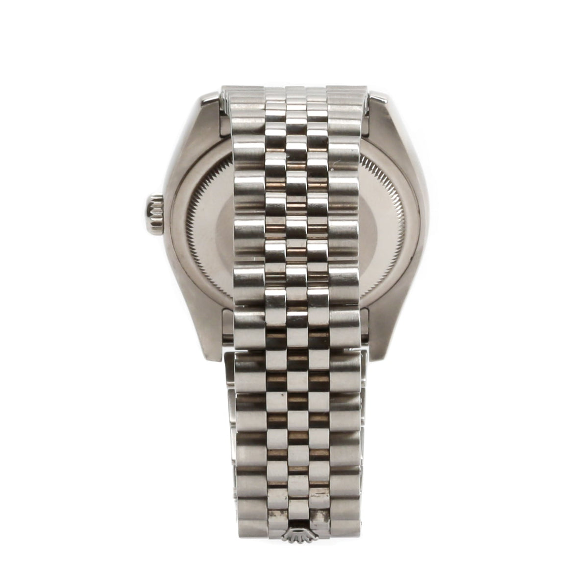 Front view of Rolex unisex watch