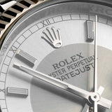 Angled view of Rolex unisex watch