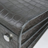 Close-up of Classic bags hardware and fine stitching