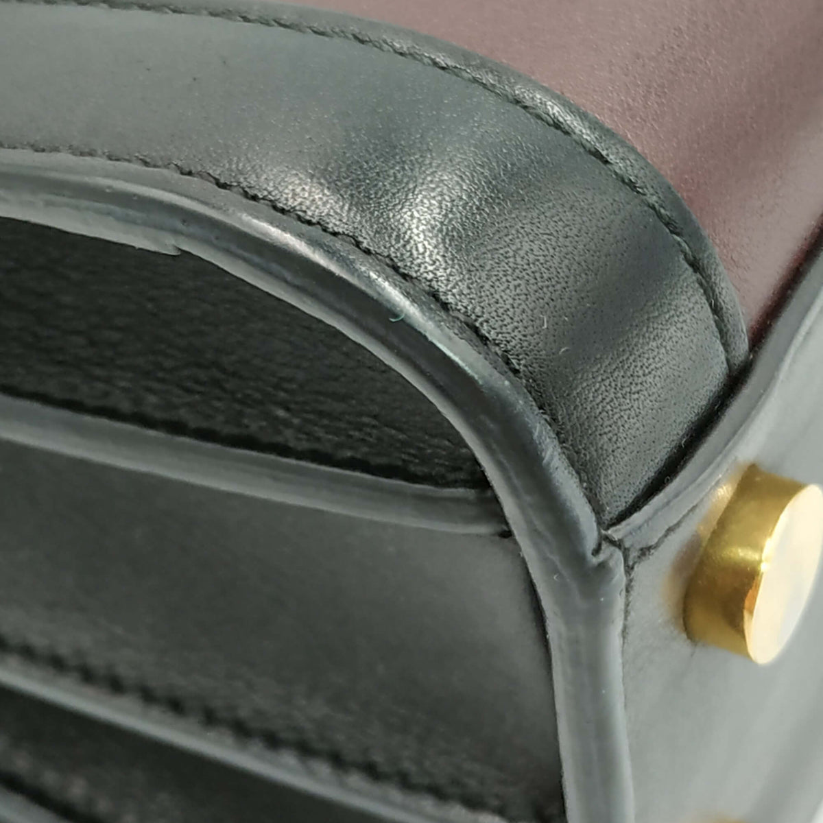 Classic premium bags detail and craftsmanship close-up