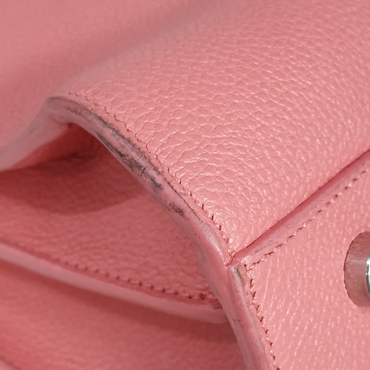 Classic premium bags detail and craftsmanship close-up