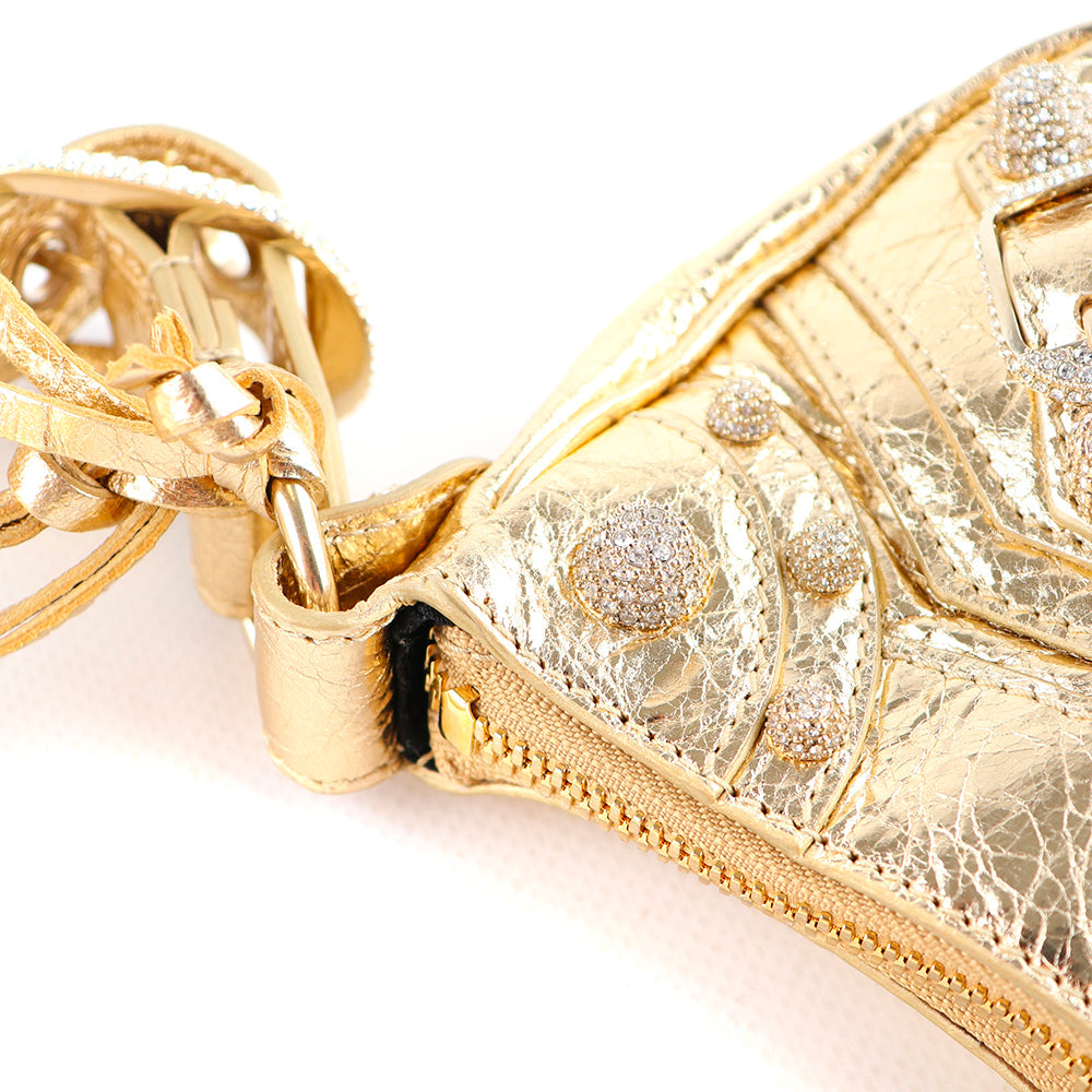 Balenciaga Handbags Le Cagole | Studded Leather Shoulder Bag