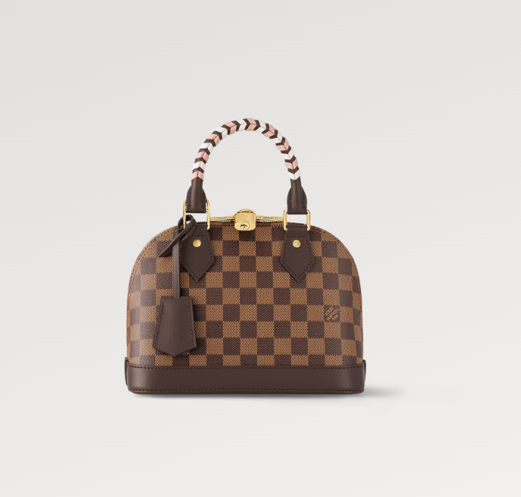 Louis Vuitton Damier Ebene Braided Alma BB