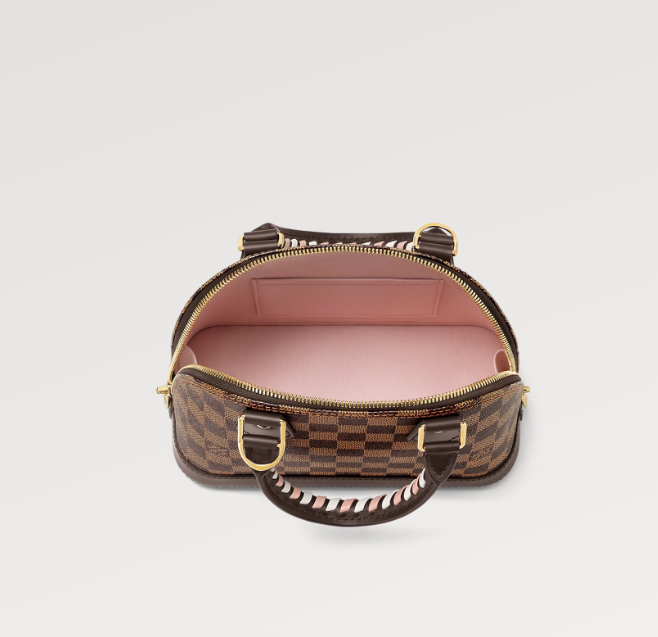 Louis Vuitton Damier Ebene Braided Alma BB