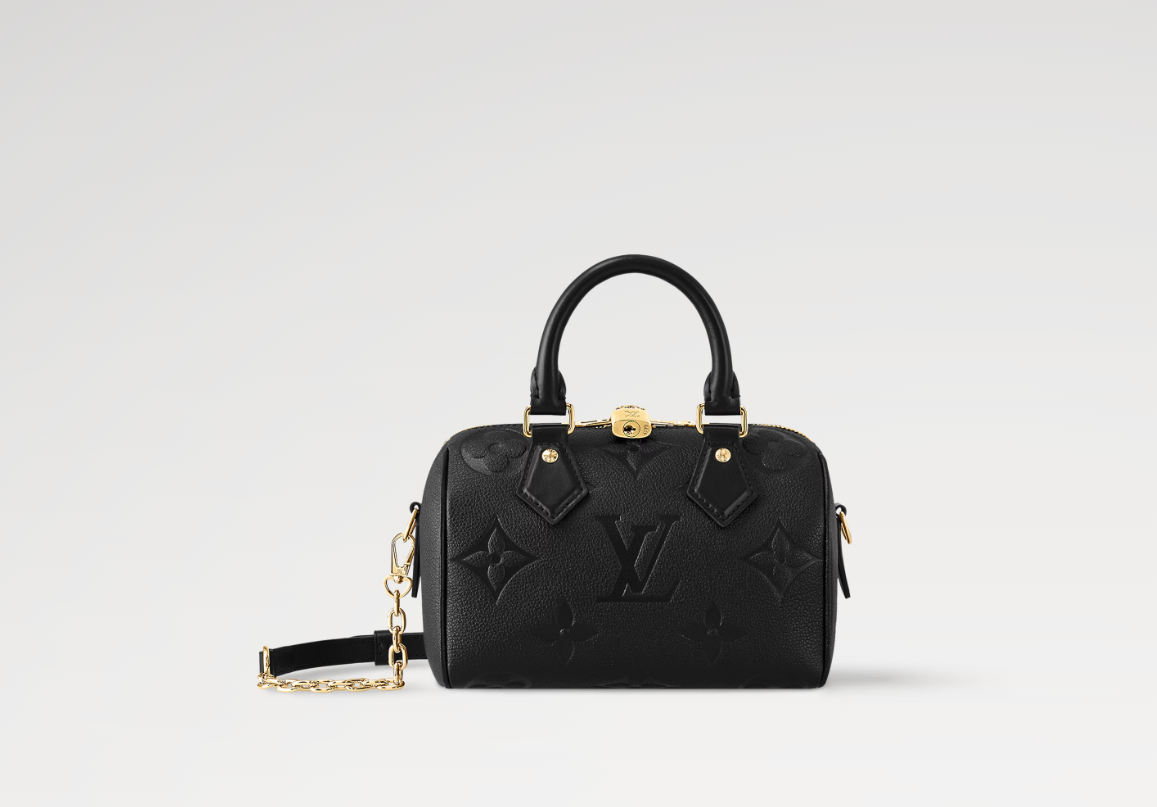 Louis Vuitton Speedy Bandouliere 20 Black