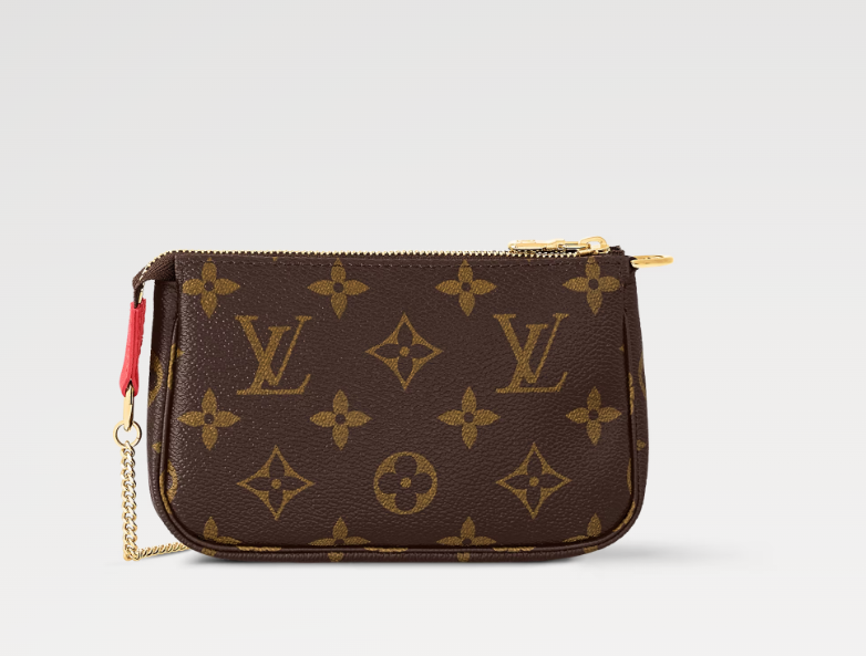 Louis Vuitton Bags Louis Vuitton Mini Pochette Accessoires Pink Luxury Designer Leather Handbag