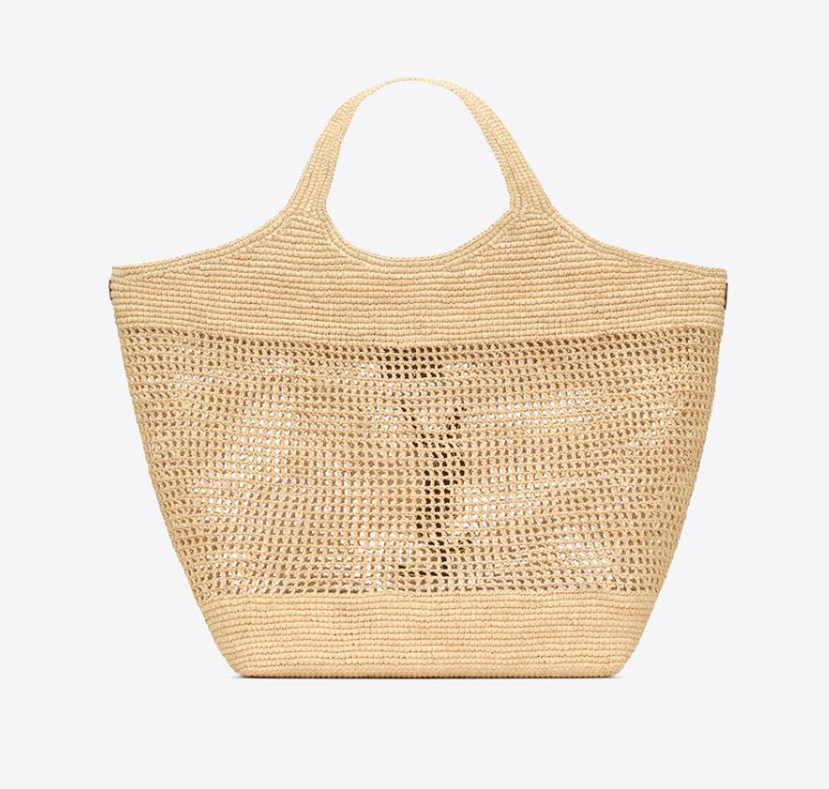 Saint Laurent Bags? Saint Laurent () Icare in Raffia Elegant Everyday Designer Handbag