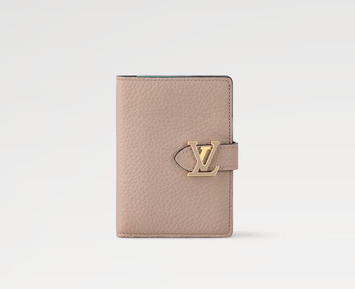 Louis Vuitton Vertical Compact Wallet Galet