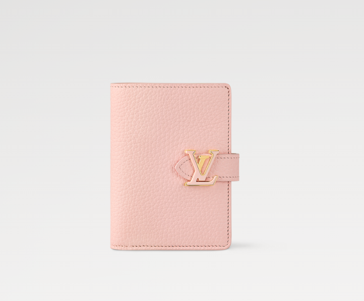 Louis Vuitton Vertical Compact Wallet Rose Jasmin