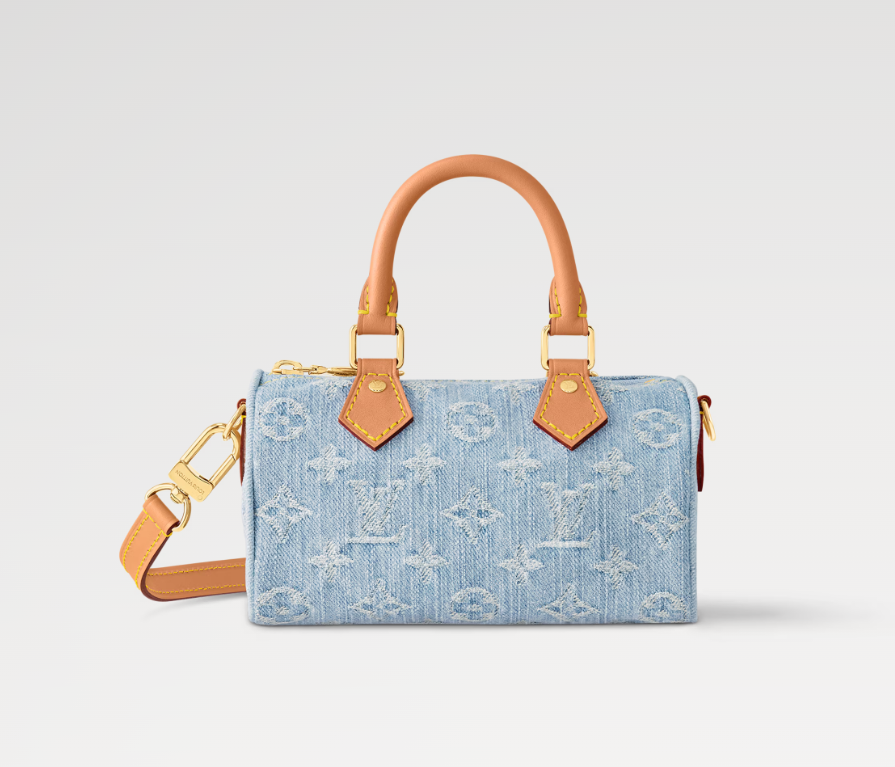 Louis Vuitton Speedy Nano Other Monogram Sky Blue