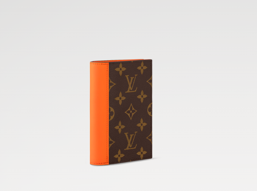 Louis Vuitton PASSPORT COVER Monogram Macassar Coated Canvas