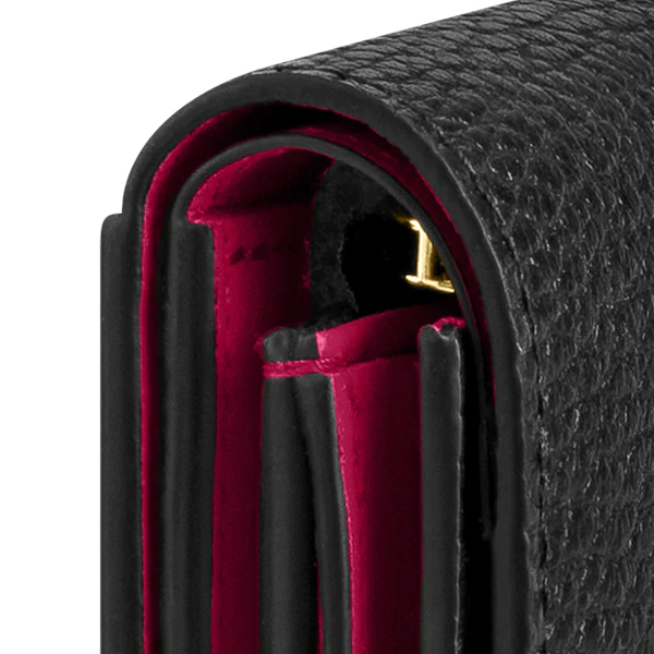 Louis Vuitton Wallets? Louis Vuitton Capucines Compact Wallet Noir Compact Luxury Card Wallet