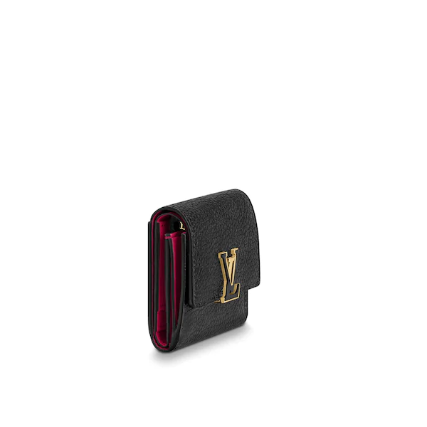 Louis Vuitton Wallets? Louis Vuitton Capucines Compact Wallet Noir Compact Luxury Card Wallet