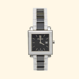 Front view of Fendi women's black watch