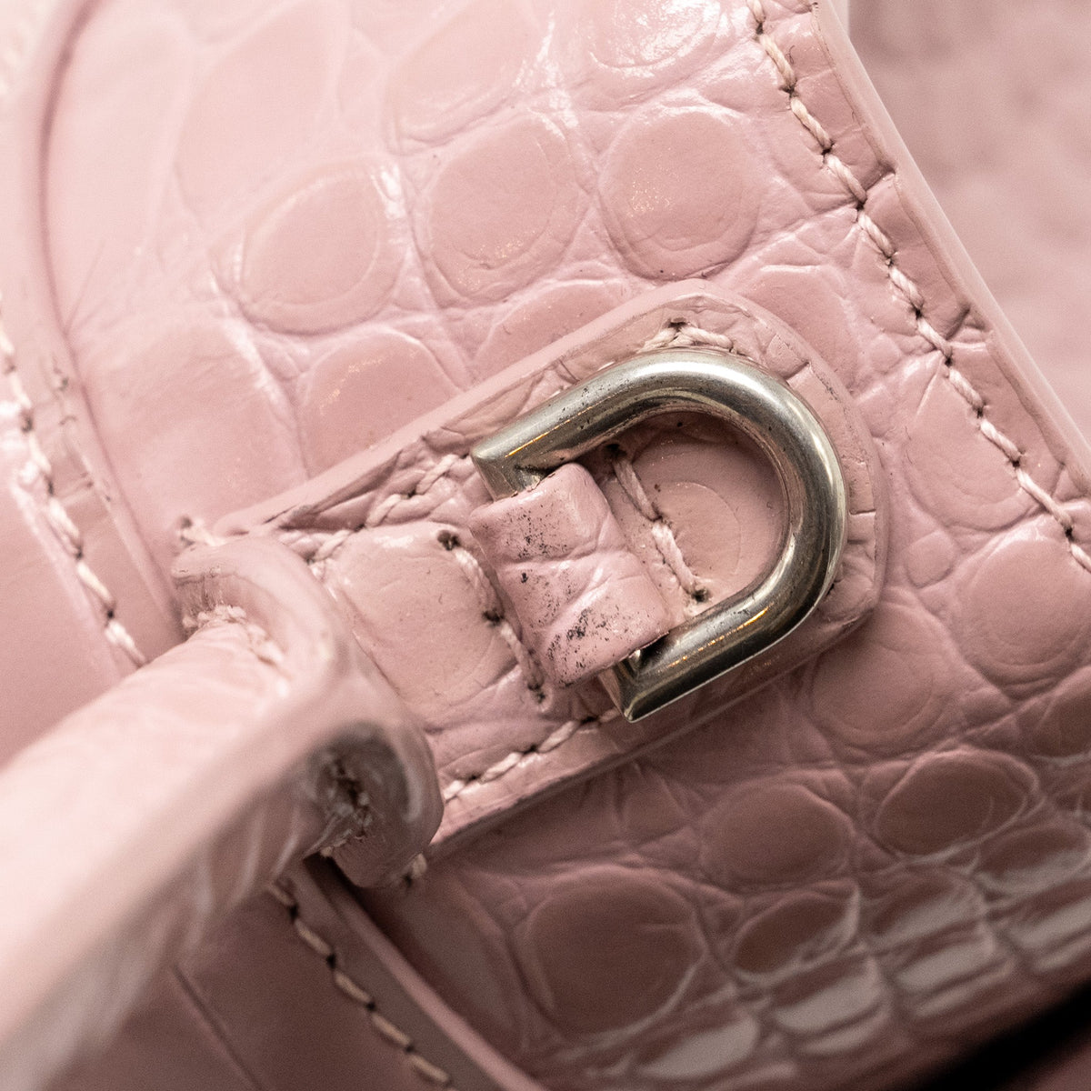 Luxar704 elegant leather Handbag top view