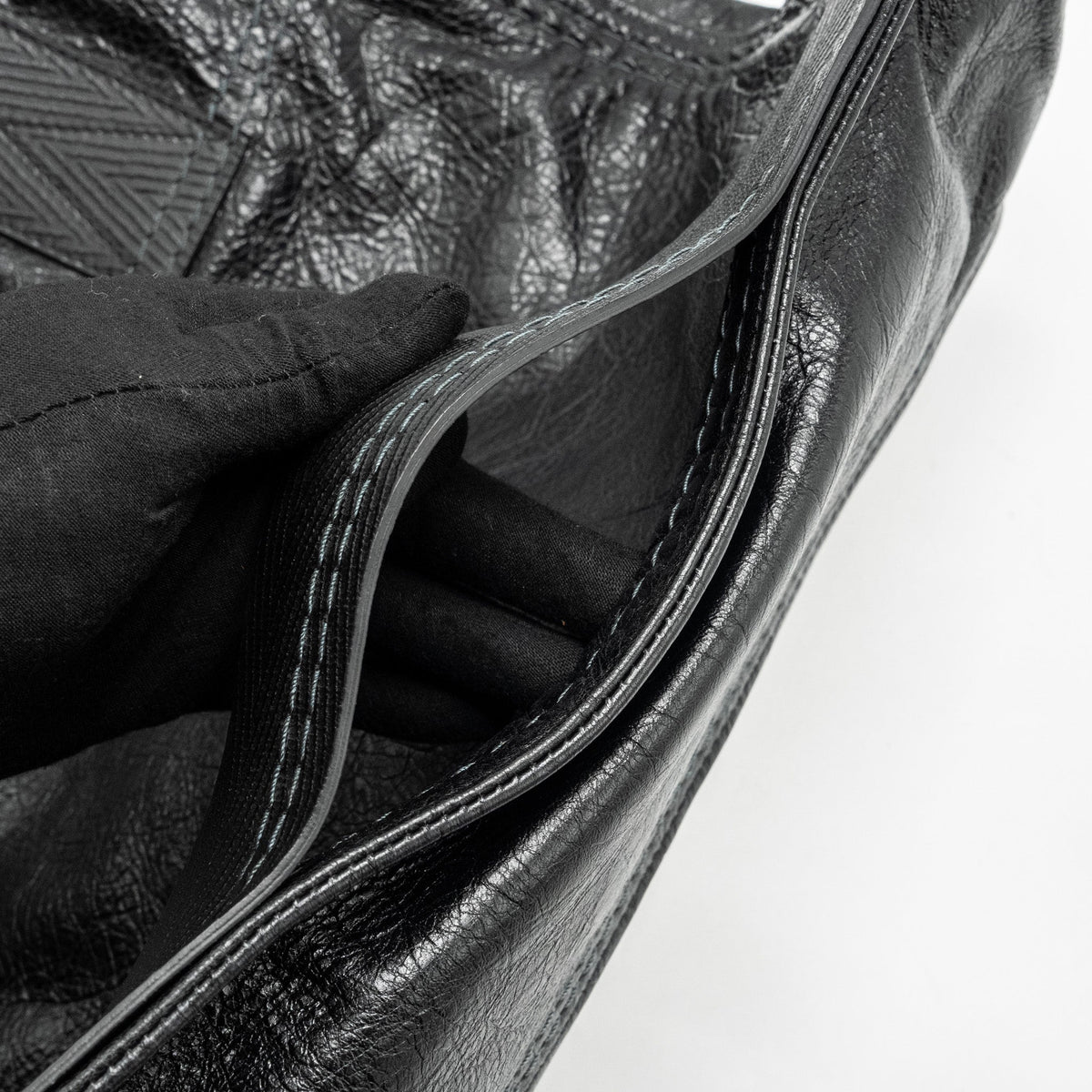 Balenciaga zip large tote bag black GHW — Premium Leather Tote