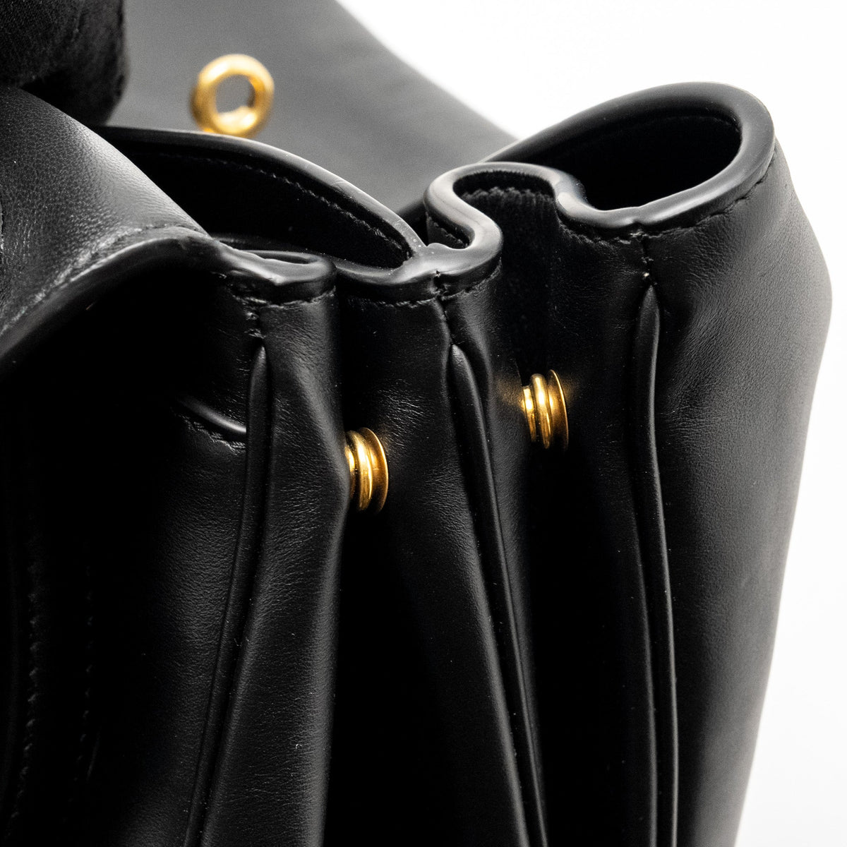Balenciaga Medium Rodeo Handbag Smooth Calfskin Black GHW | Designer Luxury Handbag