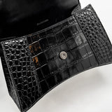 Balenciaga women's handbag Black luxury designer calf