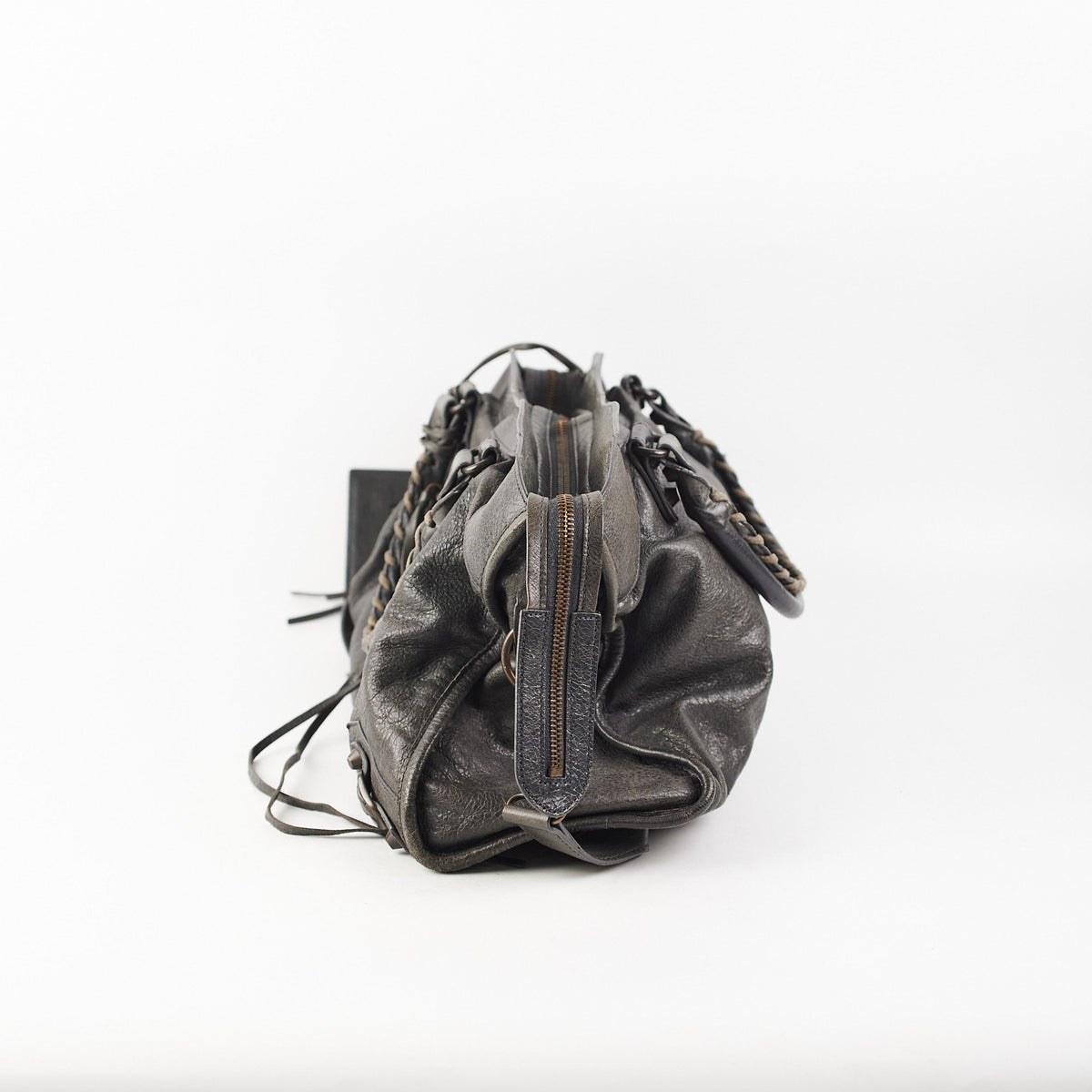 Balenciaga City Bag Anthracite — Designer Leather Handbag