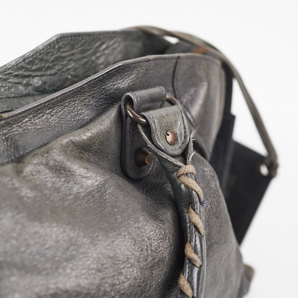Balenciaga City Bag Anthracite — Designer Leather Handbag