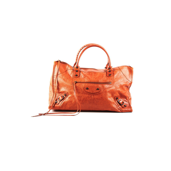 Balenciaga Large City Brown Bag | Designer Luxury Handbag