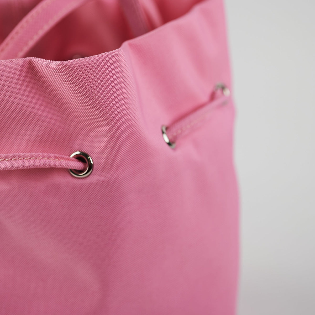 Balenciaga Nylon Wheel XS Bucket Bag Pink — Designer Bucket Bag