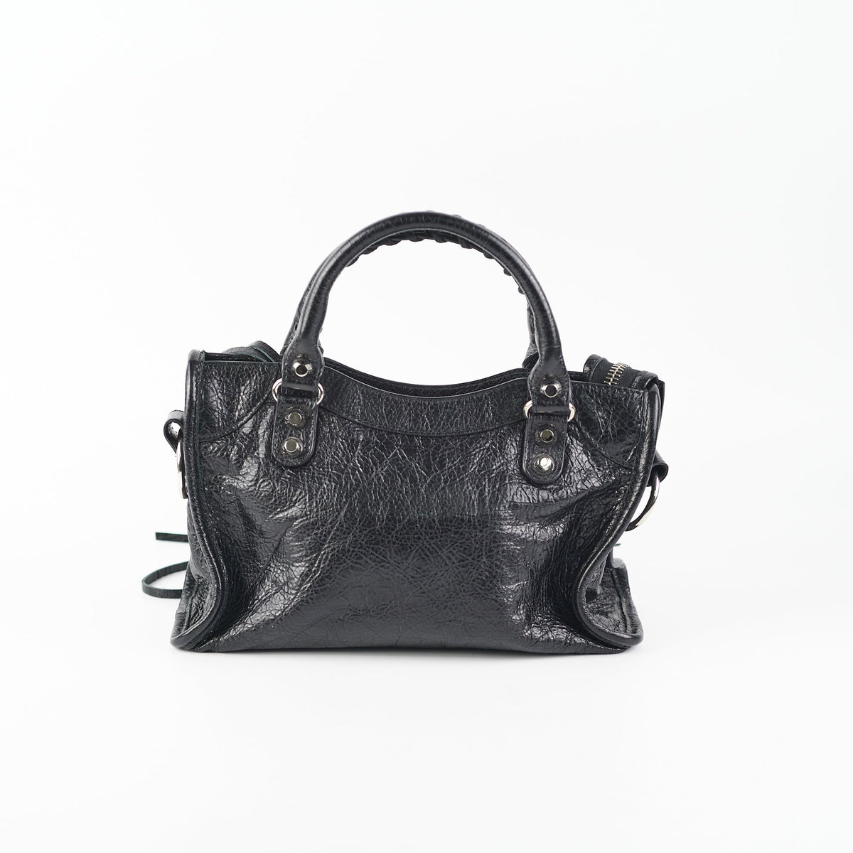 Balenciaga Mini City Black | Designer Leather Handbag