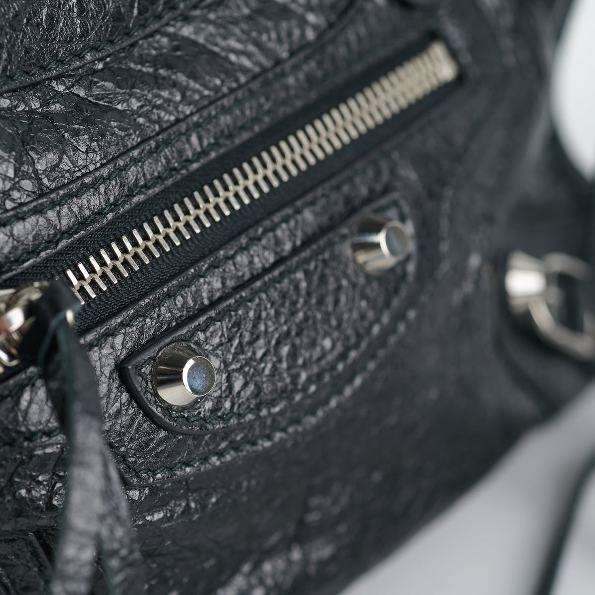 Balenciaga Mini City Black | Designer Leather Handbag