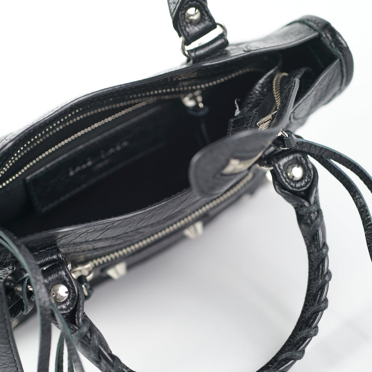 Balenciaga Mini City Black | Designer Leather Handbag