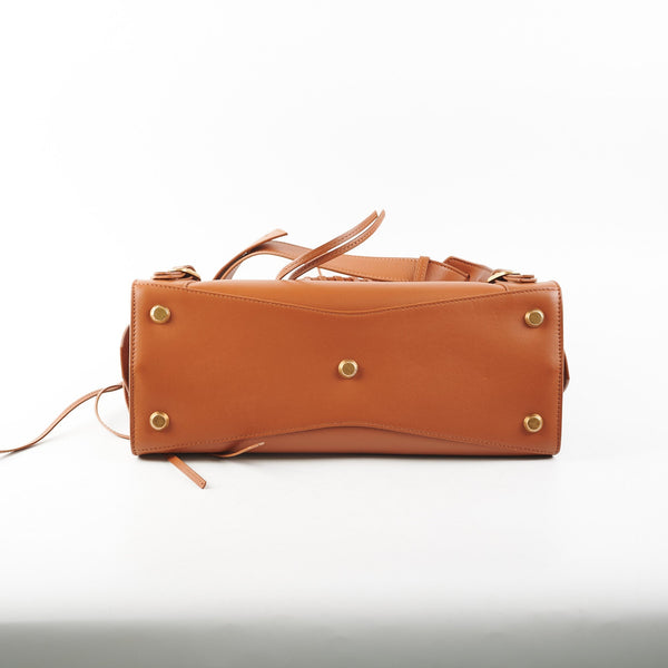 Balenciaga Neo Classic Small Brown | Structured Leather Handbag