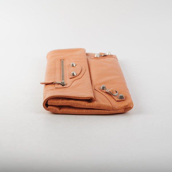 Balenciaga Clutch Salmon | Designer Clutch Bag