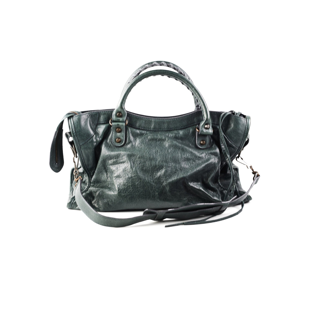 Balenciaga City Bag Grey — Designer Leather Handbag