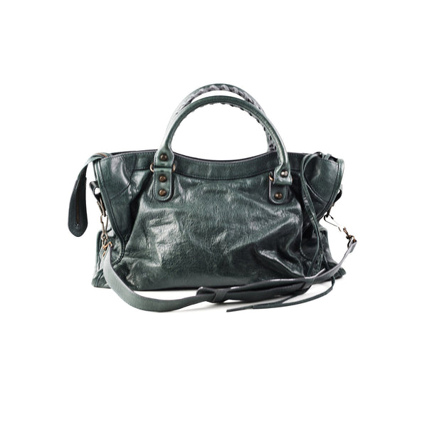 Balenciaga City Bag Grey — Designer Leather Handbag