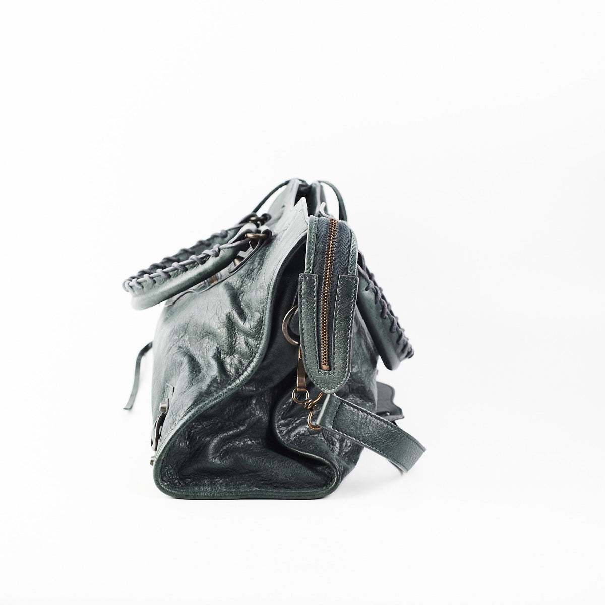 Balenciaga City Bag Grey — Designer Leather Handbag