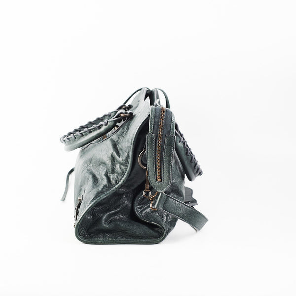 Balenciaga City Bag Grey — Designer Leather Handbag