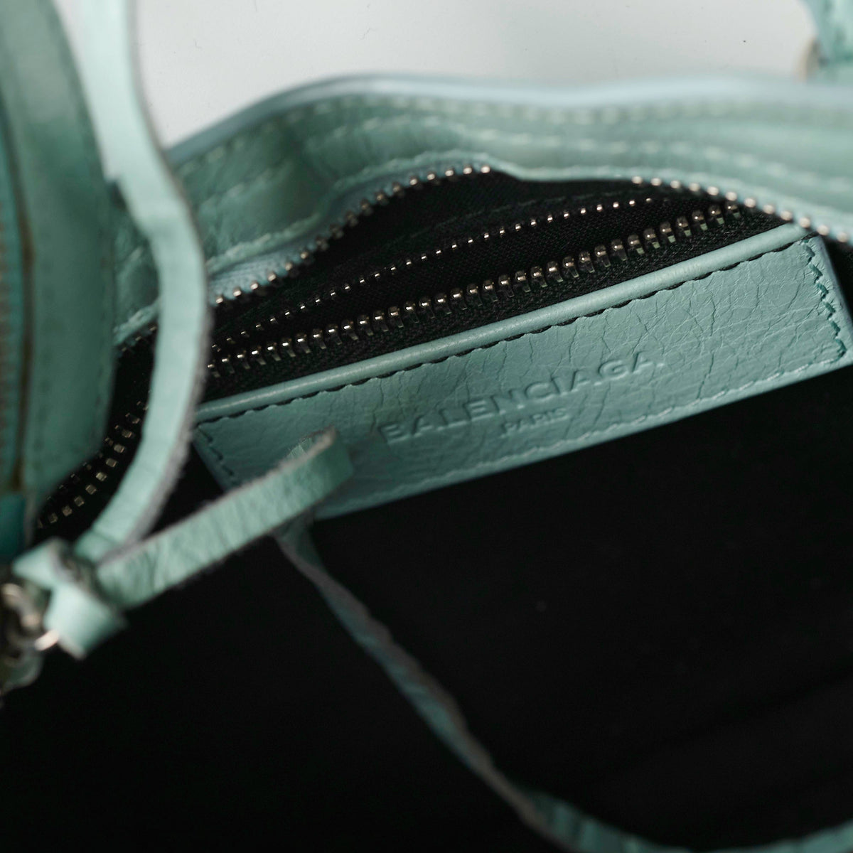 Balenciaga Classic Mini City Blue Tote Bag | Designer Leather Handbag
