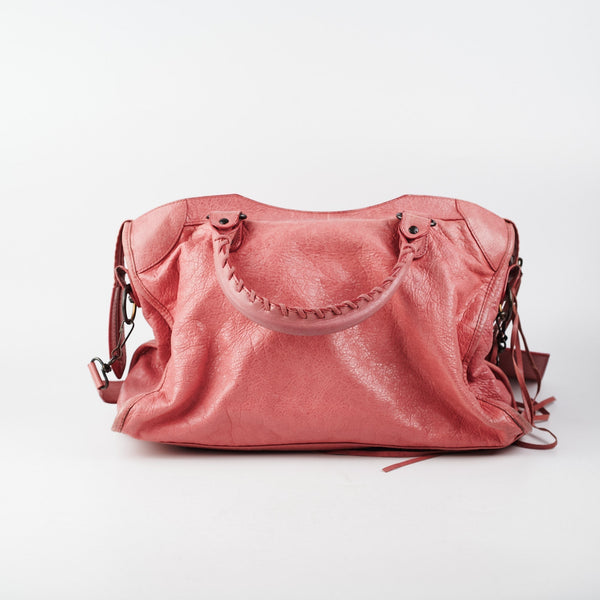 Balenciaga City Bag Pink — Designer Leather Handbag