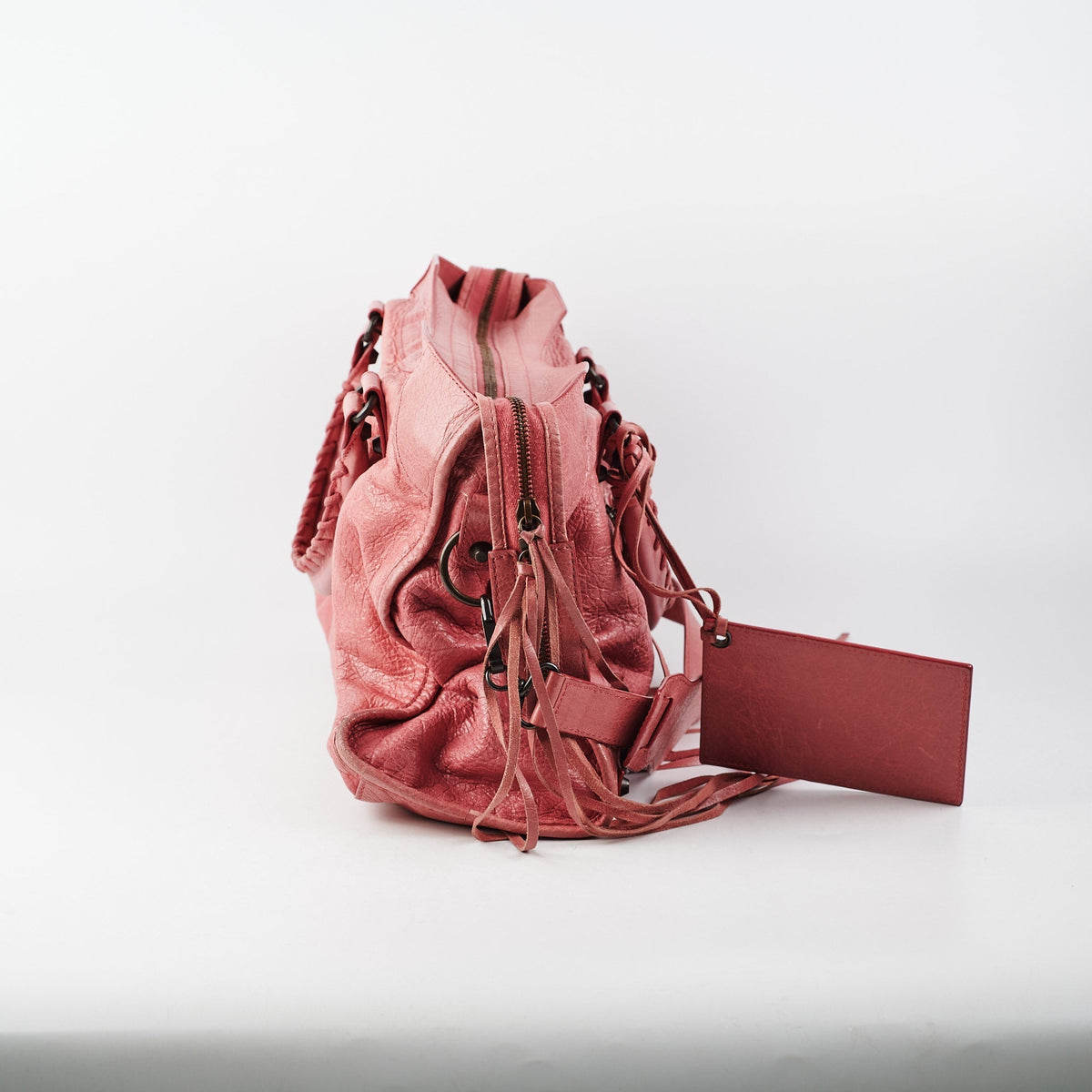 Balenciaga City Bag Pink — Designer Leather Handbag