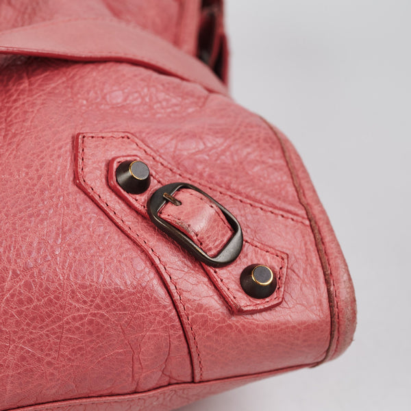 Balenciaga City Bag Pink — Designer Leather Handbag